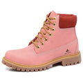 Bota Militar Macboot Cano Alto Lauryn 04 Rosa