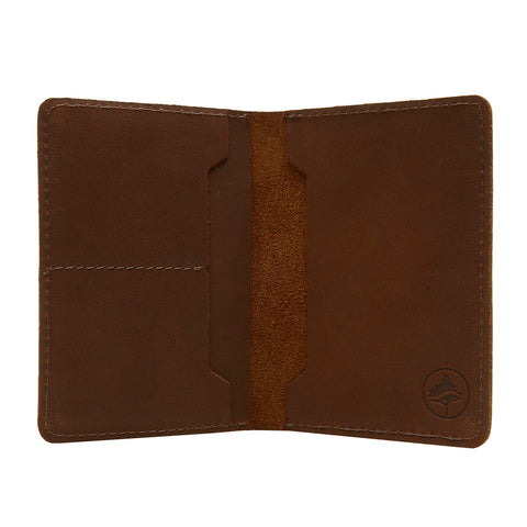 Porta Documentos em Couro Macboot - Marrom