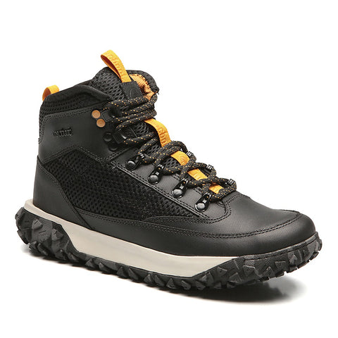 Bota Adventure Cano Alto Macboot Bourbon 02 Preto Emborrachado