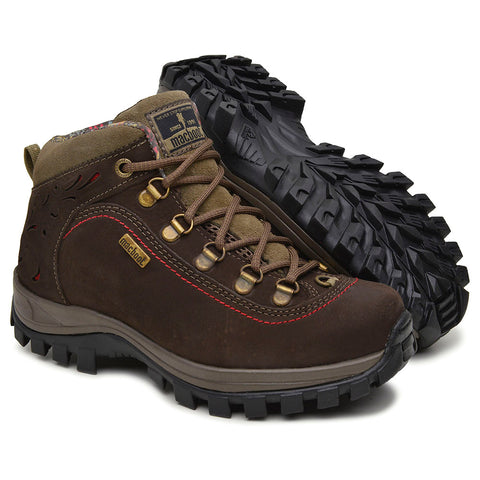 Bota Adventure Cano Alto Macboot Alecrim 04 Marrom Escuro