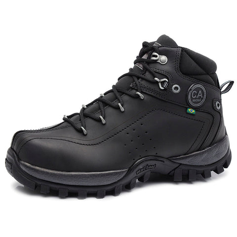 Bota De Segurança Cano Alto Macboot C.A0004 Preto Emborrachado  39.743