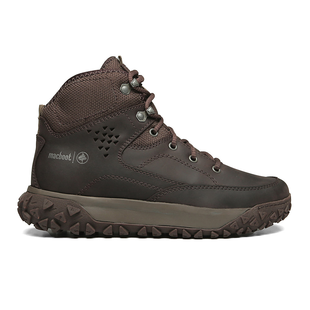 Bota Adventure Cano Alto Macboot Terrae 02 Café - vista frontal - Macboot