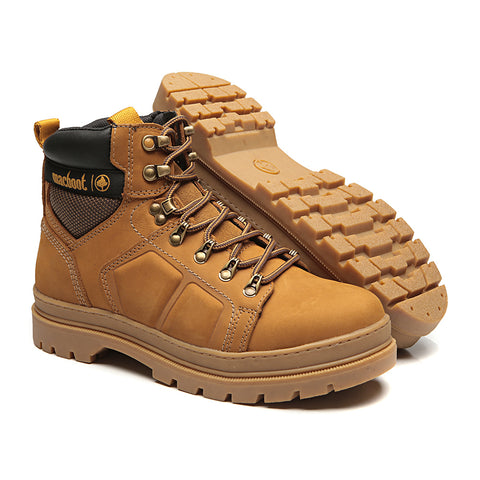 Bota Militar Cano Alto Macboot Mombaça 02 Mostarda