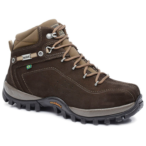 Bota Adventure Cano Alto Macboot Guarani 02 Marrom Escuro