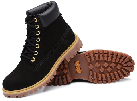 Bota Militar Macboot Cano Alto Lauryn 04 Preto