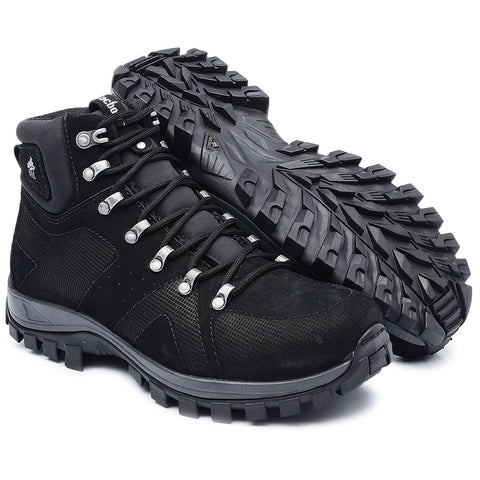 Bota Adventure Cano Alto Macboot Onix 02 Preto