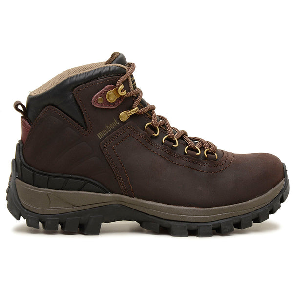 Bota Adventure Cano Alto Macboot Acari 08 Café - vista frontal - Macboot