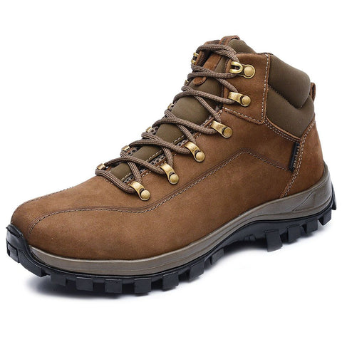 Bota Adventure Cano Alto Macboot Granada 02 Marrom Claro