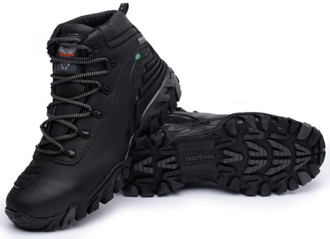 Bota Motors Cano Alto Macboot Hades 02 Preto Emborrachado