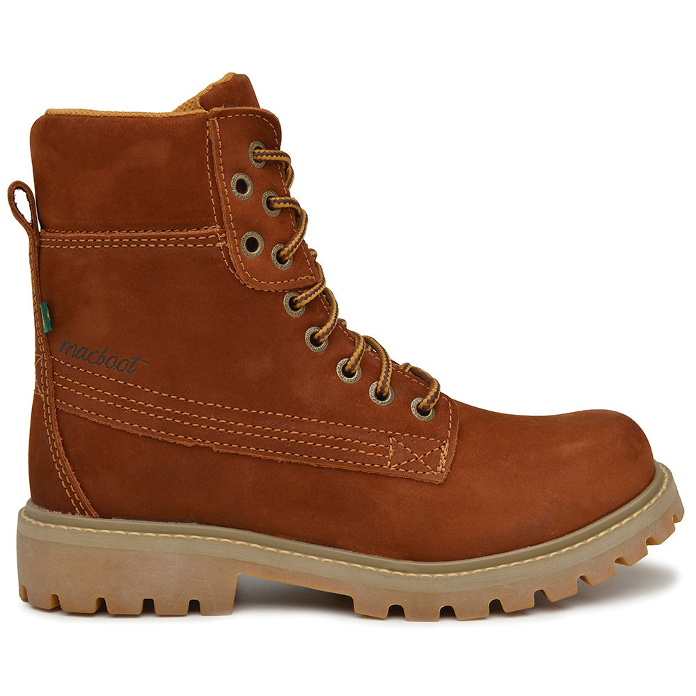 Bota Militar Cano Alto Macboot Papoula 08 Caramelo - vista frontal - Macboot
