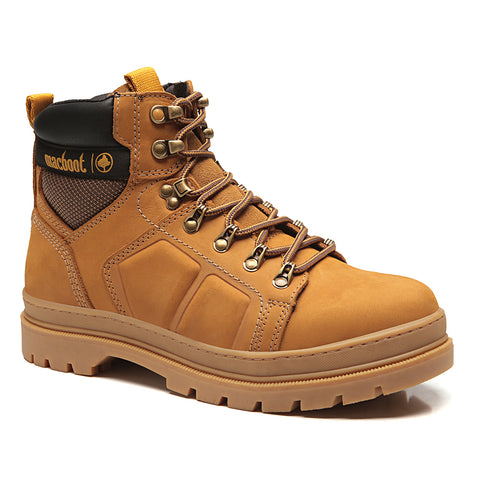 Bota Militar Cano Alto Macboot Mombaça 02 Mostarda