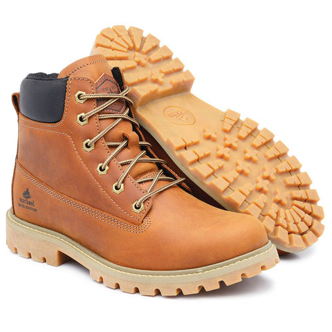 Bota Militar Coturno Macboot Roraima 10 Mostarda Escuro