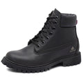 Bota Militar Macboot Cano Alto Lauryn 04 Preto Emborrachado