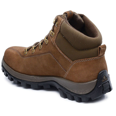 Bota Adventure Cano Alto Macboot Granada 02 Marrom Claro