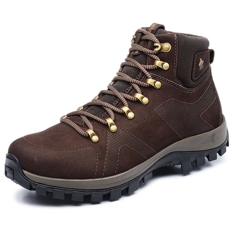 Bota Adventure Cano Alto Macboot Onix 02 Café