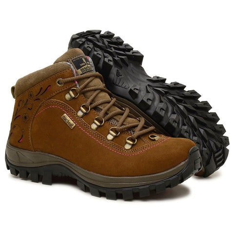 Bota Adventure Cano Alto Macboot Alecrim 04 Marrom Claro