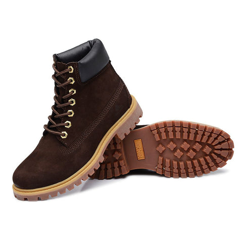 Bota Militar Macboot Cano Alto Lauryn 04 Café