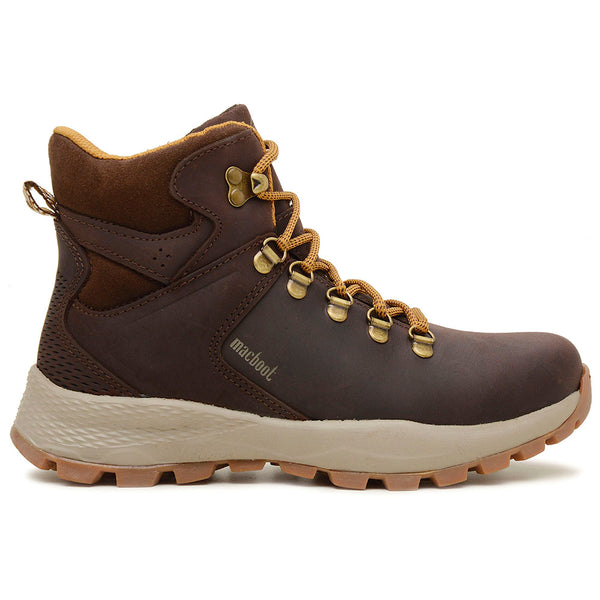 Bota Adventure Cano Alto Macboot Imeri 04 Café - vista frontal - Macboot