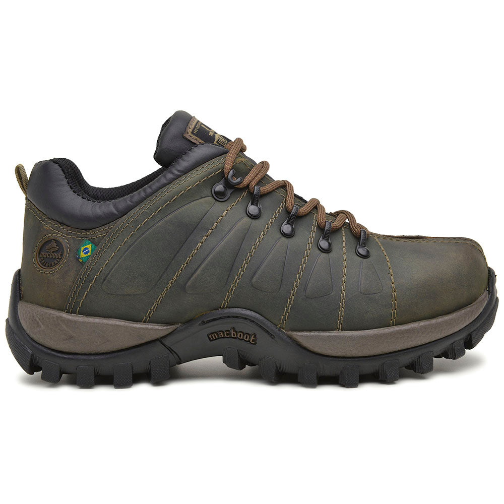 Tênis Adventure Macboot Uirapuru 09 Verde Musgo
