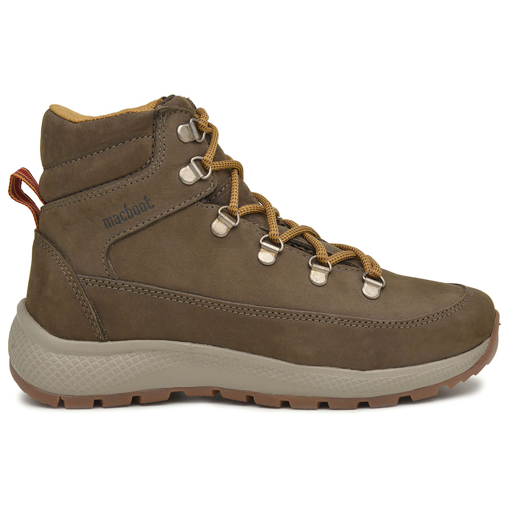 Bota Adventure Cano Alto Macboot Sabine 04 Cinza - vista frontal - Macboot