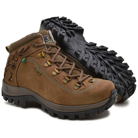 Bota Adventure Cano Alto Macboot Alecrim 04 Marrom Bege