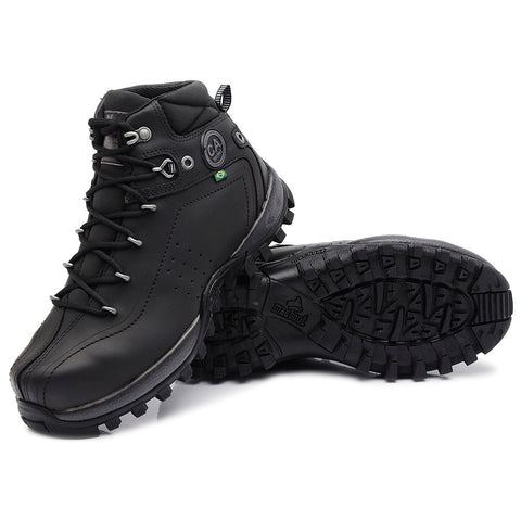 Bota De Segurança Cano Alto Macboot C.A0004 Preto Emborrachado  39.743