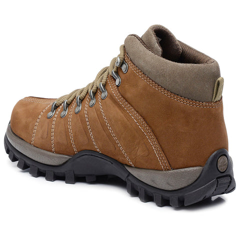 Bota Adventure Cano Alto Macboot Uirapuru 02 Marrom Claro