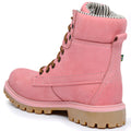 Bota Militar Cano Alto Macboot Papoula 08 Rosa