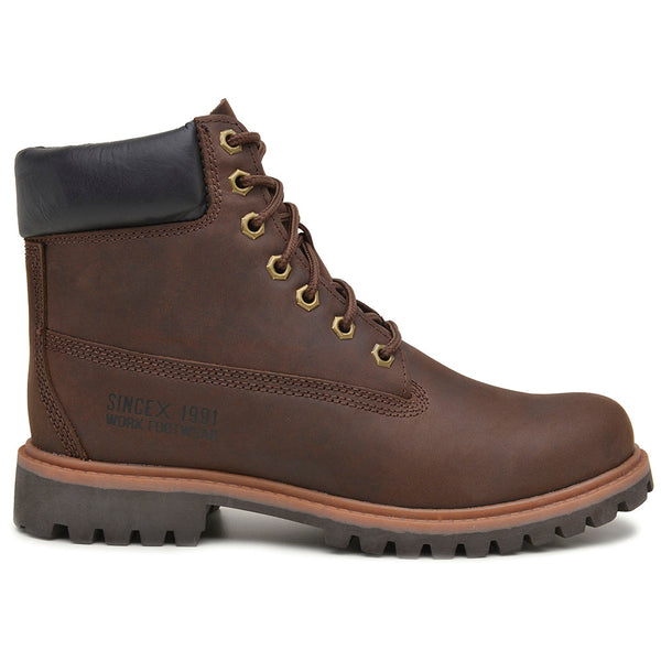 Bota Militar Cano Alto Macboot Bronx Vidigal 02 Café - vista frontal - Macboot
