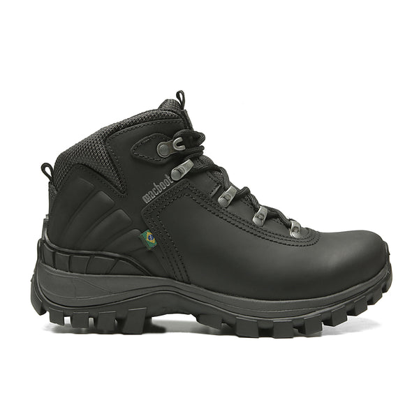 Bota Cano Alto Adventure Macboot Acari 08Z Preto - vista frontal - Macboot