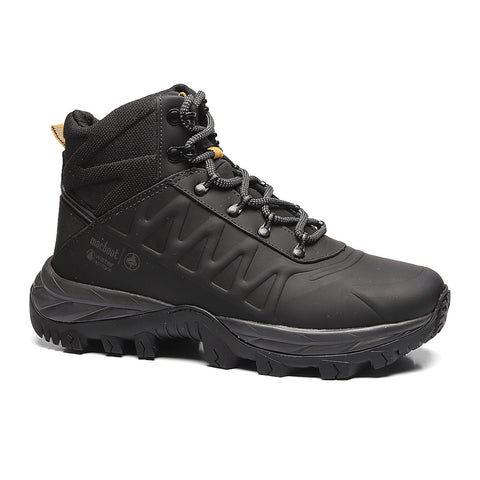 Bota Cano Alto Adventure Macboot Aruna 02 Preto Emborrachado