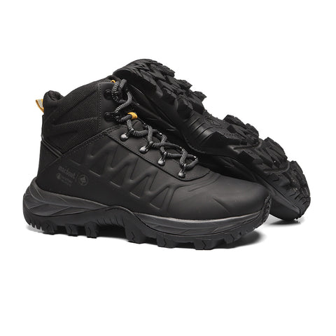Bota Cano Alto Adventure Macboot Aruna 02 Preto Emborrachado