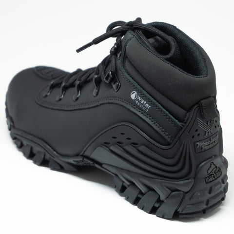 Bota Motors Cano Alto Macboot Hades 02 Preto Emborrachado