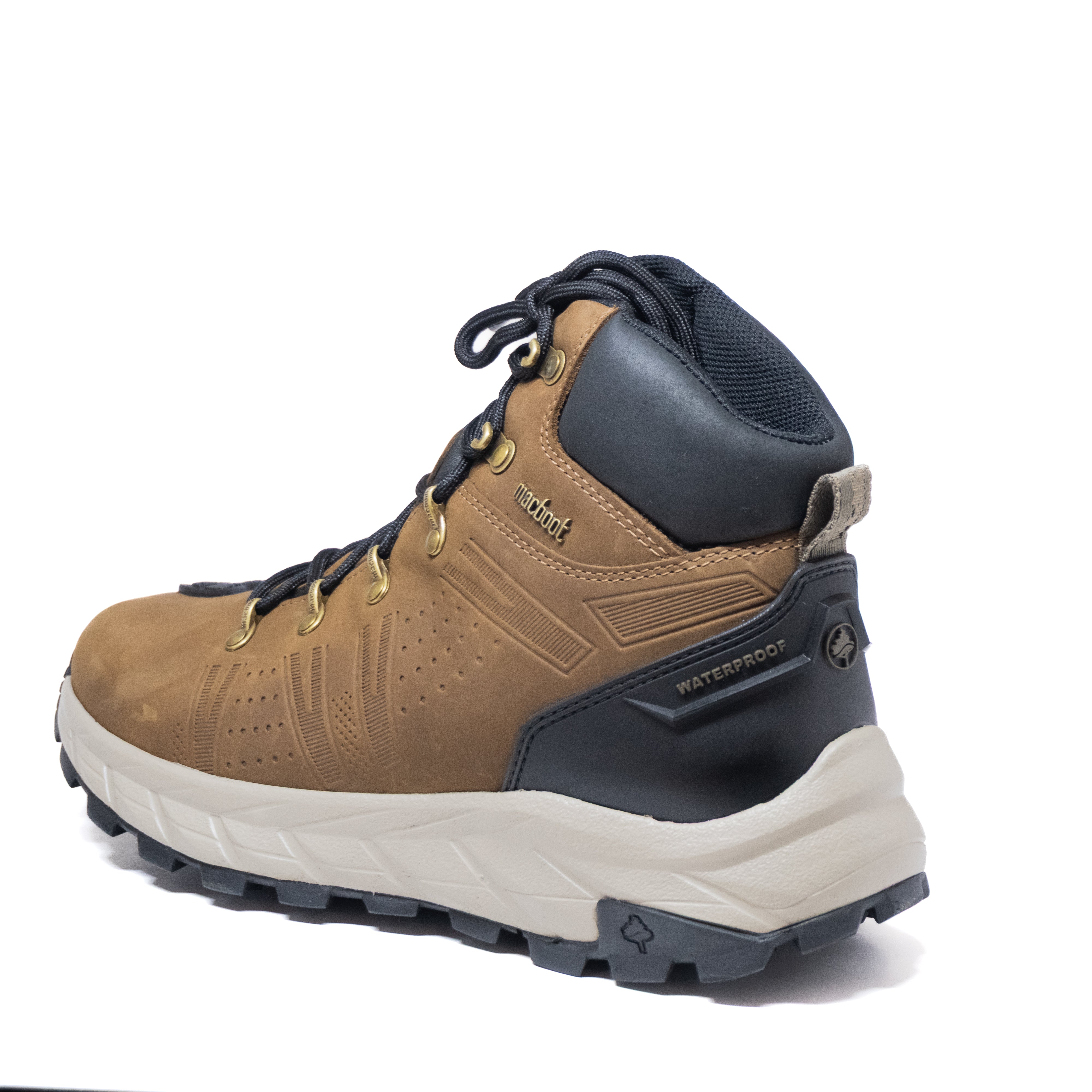 Bota De Segurança Cano Alto Macboot MAC PRO 13 Marrom - 51.246