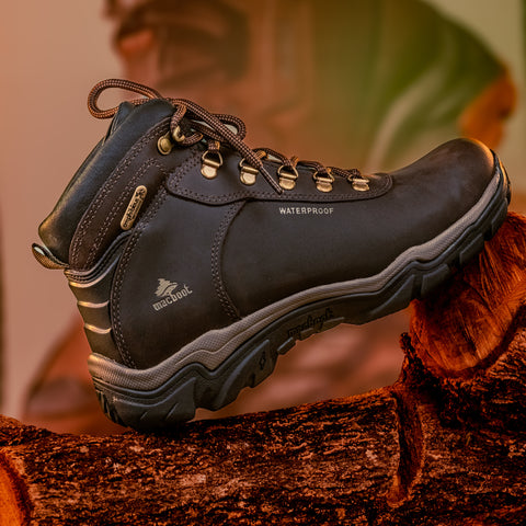 Bota Cano Alto Waterproof Macboot Sanhaço 06 Café