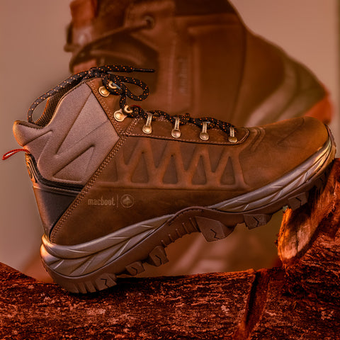 Bota Adventure Cano Alto Macboot Aruna 02 Marrom