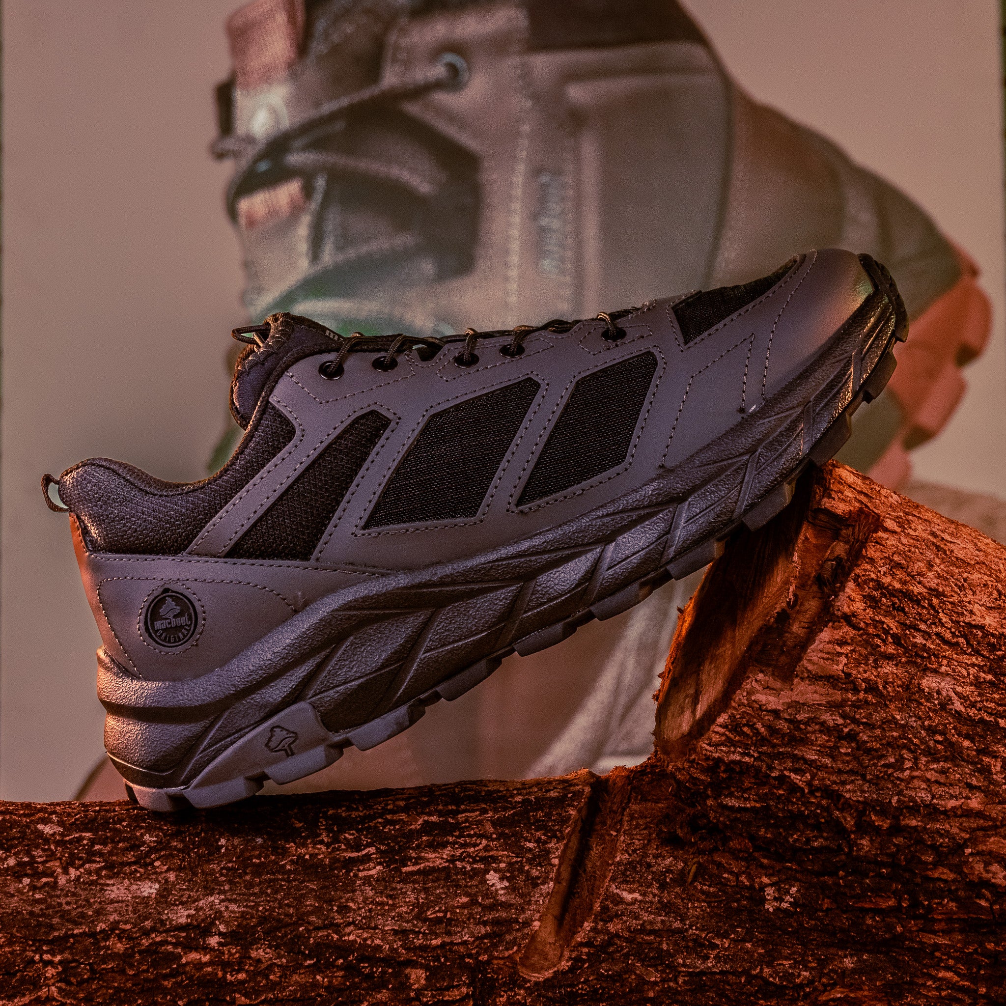 Tênis Adventure Macboot Akar 05 Preto Emborrachado