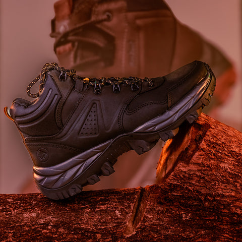 Bota Adventure Cano Alto Macboot Ember 02 Preto Emborrachado