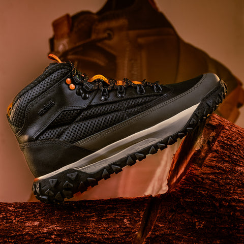 Bota Adventure Cano Alto Macboot Bourbon 02 Preto Emborrachado