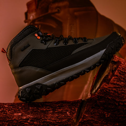 Bota Adventure Cano Alto Macboot Bourbon 02 Preto/Marrom