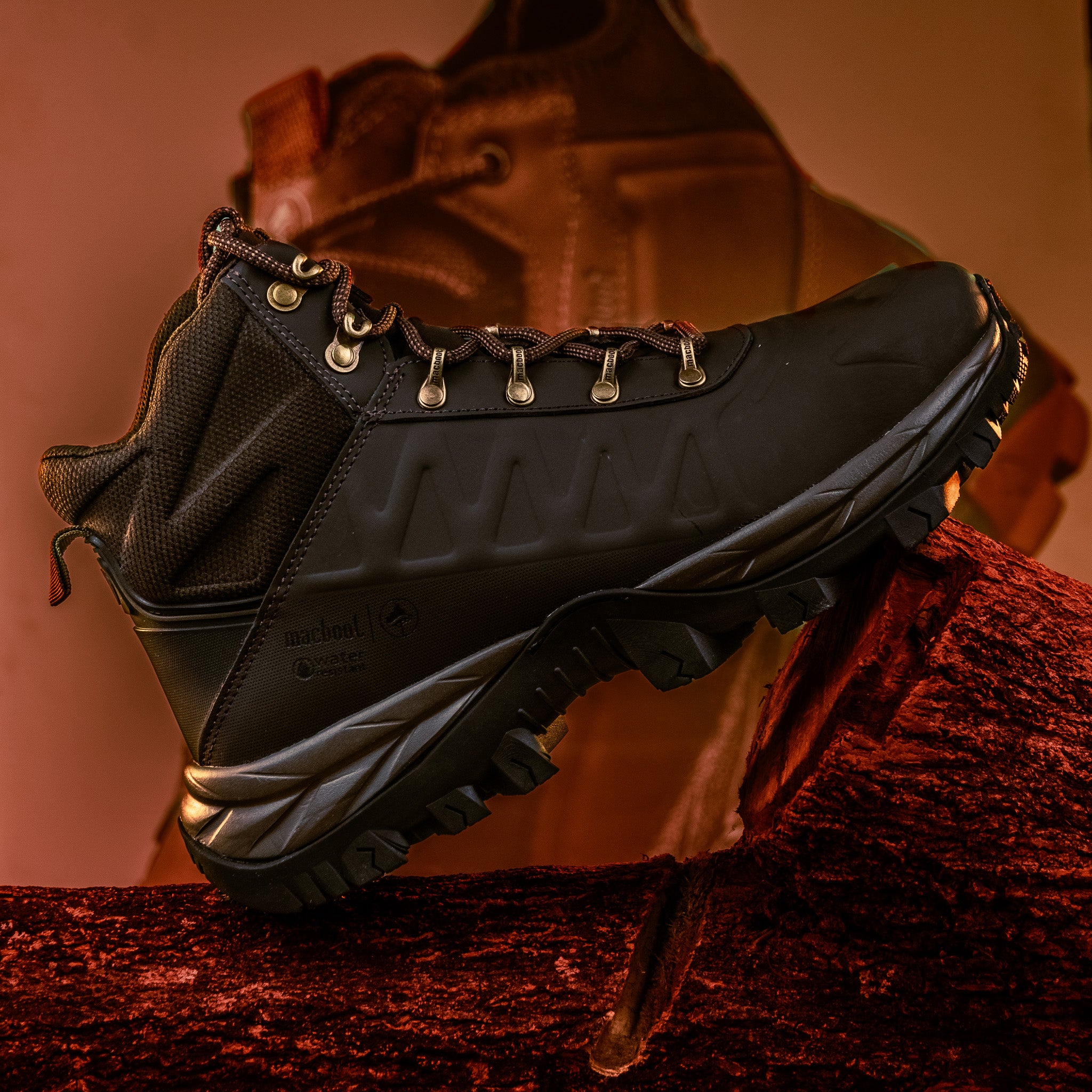 Bota Adventure Masculina Café Aruna 02 | Macboot