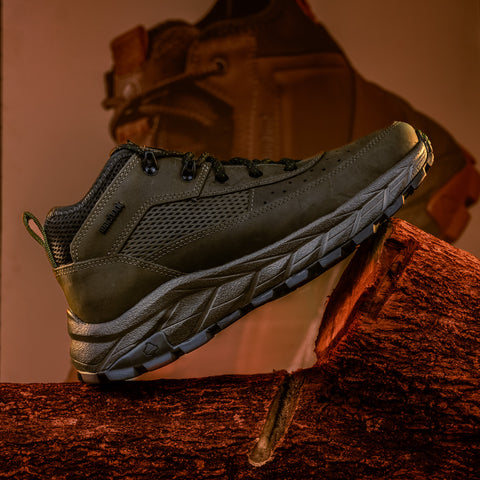 Bota Adventure Cano Alto Macboot Graviola 02 Cinza Escuro