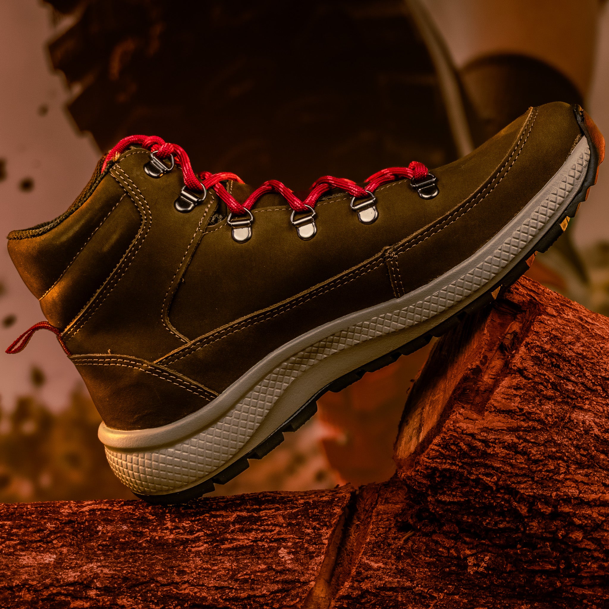 mattibooo Bota Adventure Cano Alto Macboot Sabine 04 Marrom Claro