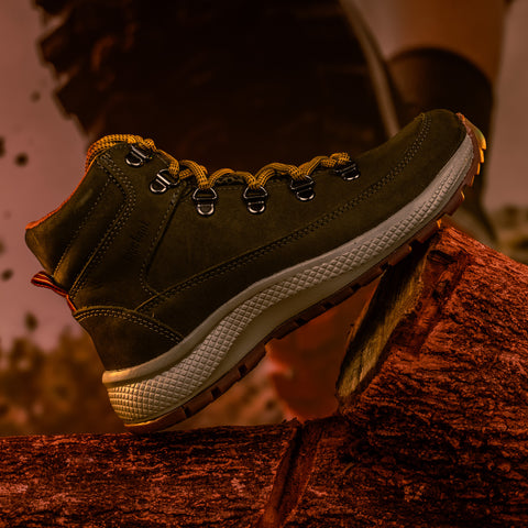 Bota Adventure Cano Alto Macboot Sabine 04 Cinza