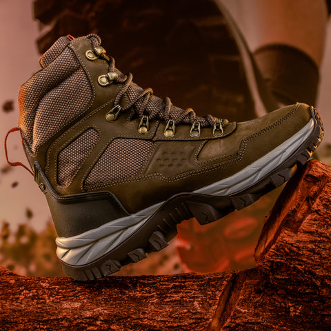 Bota Militar Cano Longo Macboot Orix 02 Marrom