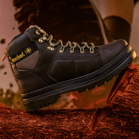 Bota Militar Cano Alto Macboot Mombaça 02 Café