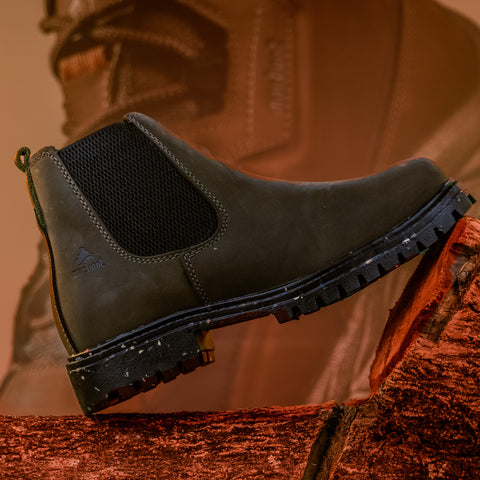 Bota Chelsea Macboot Canaã 08 Cinza Escuro