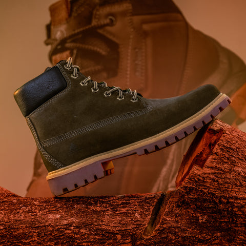 Bota Militar Cano Alto Lauryn 04 Cinza