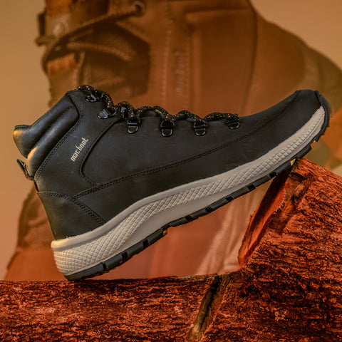 Bota De Segurança Cano Alto Macboot MAC PRO 06 Preto Emborrachado