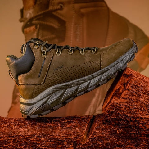 Bota De Segurança Cano Alto Macboot MAC PRO 04 Marrom